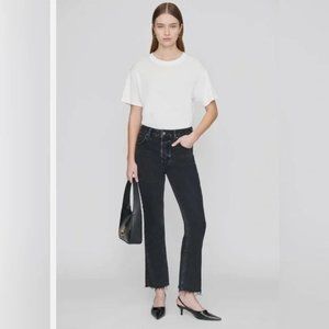Anine Bing Lara Black Jean With Tag Size 31